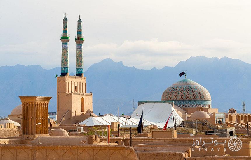 مکان‌های تاریخی اطراف مسجد جامع یزد